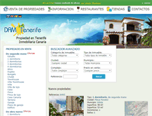 Tablet Screenshot of dam-tenerife.es